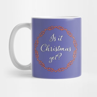 Christmas Holidays Candy Canes Graphic Mug